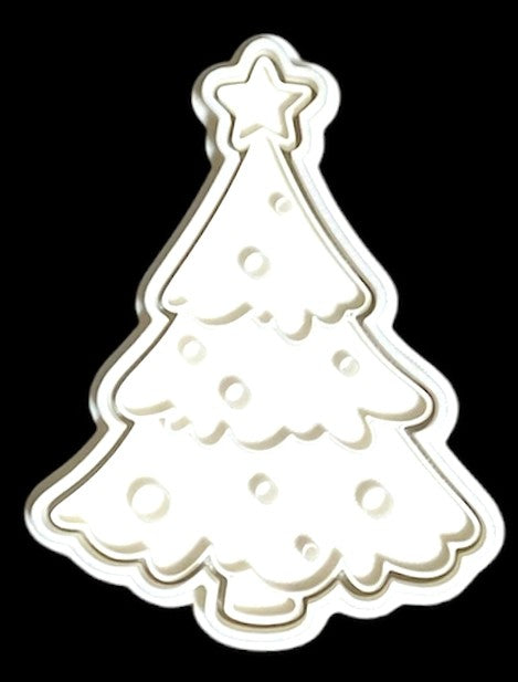 3D printed Cookie Cutter - 3.9" Christmas Tree