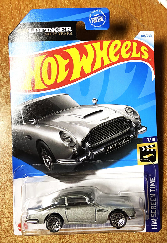 2024 Hot Wheels #107 Aston Martin 1963 DB5 SILVER