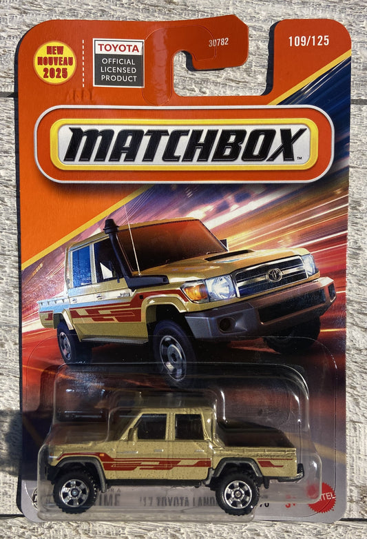 2025 Matchbox #109 17 Toyota Land Cruiser 78