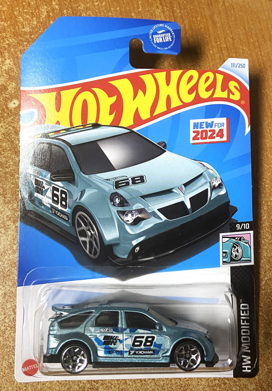 2024 Hot Wheels #111 Pontiac Aztek Custom BLUE