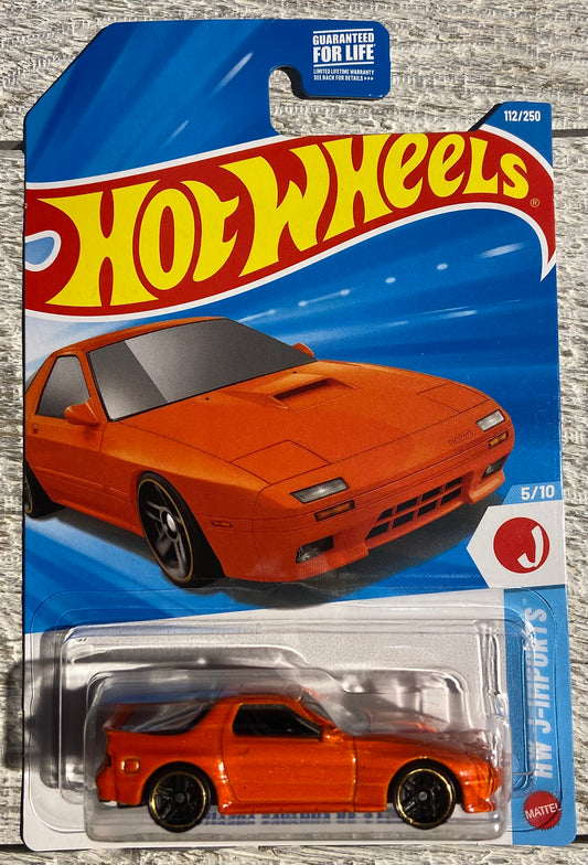 2026 Hot Wheels #112 89 Mazda Savannah RX-7 FC3S ORANGE