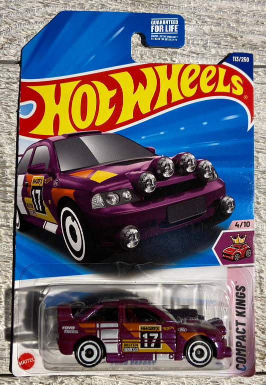 2025 Hot Wheels #113 Ford Escort PURPLE