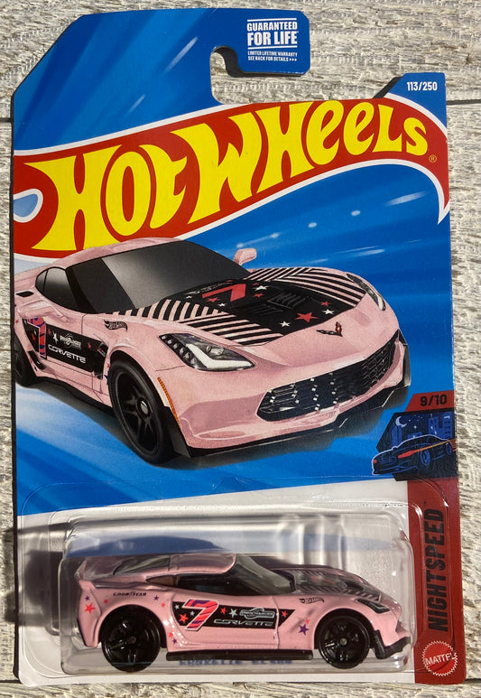 2026 Hot Wheels #113 Corvette C Z06 PINK
