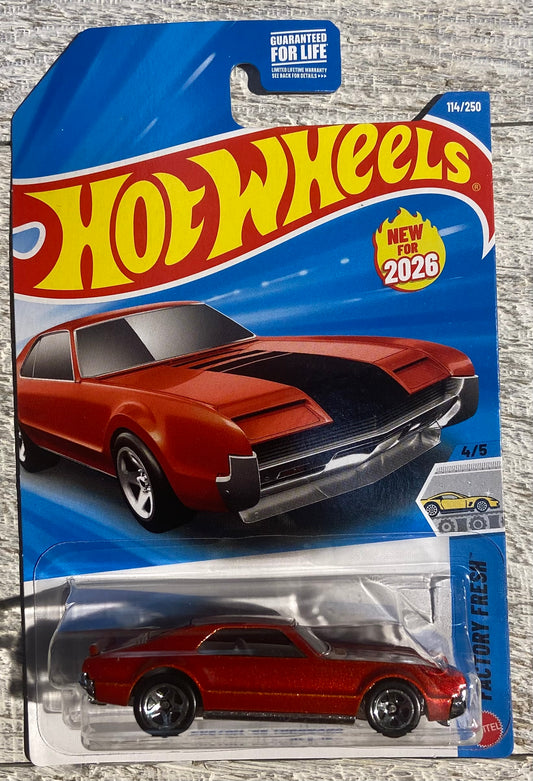 2026 Hot Wheels #114 Custom 66 Toronado RED