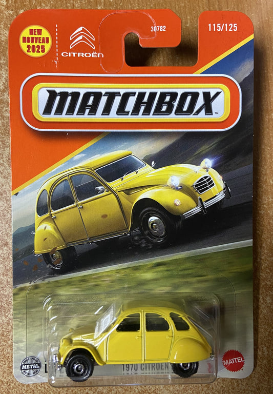 2025 Matchbox #115 1970 Citroen 2CV