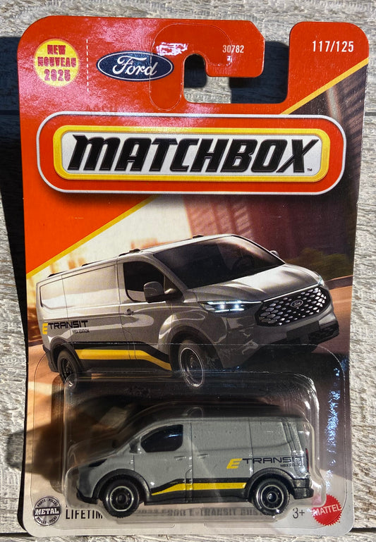 2025 Matchbox #117 2023 Ford E-Transit Custom