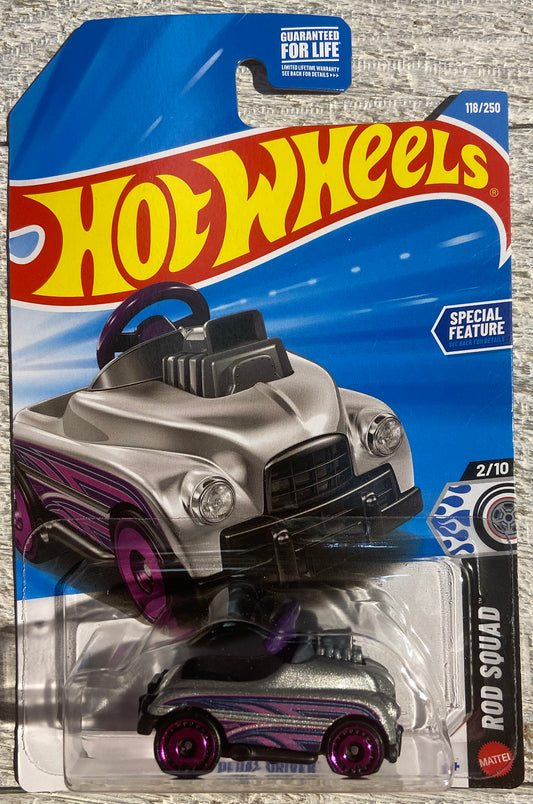 2026 Hot Wheels #118 Pedal Driver SILVER