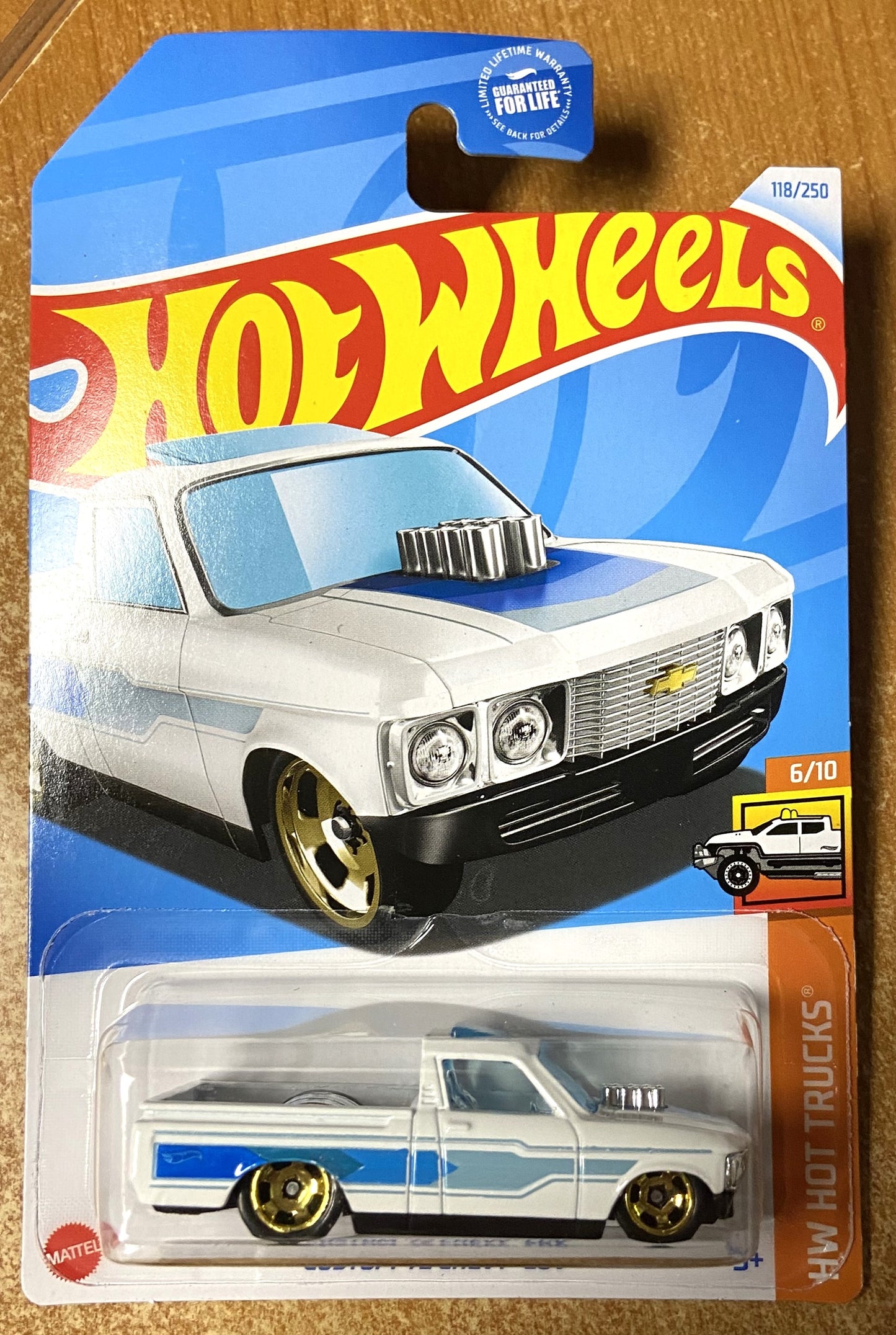 2024 Hot Wheels #118 Custom 72 Chevy Luv WHITE