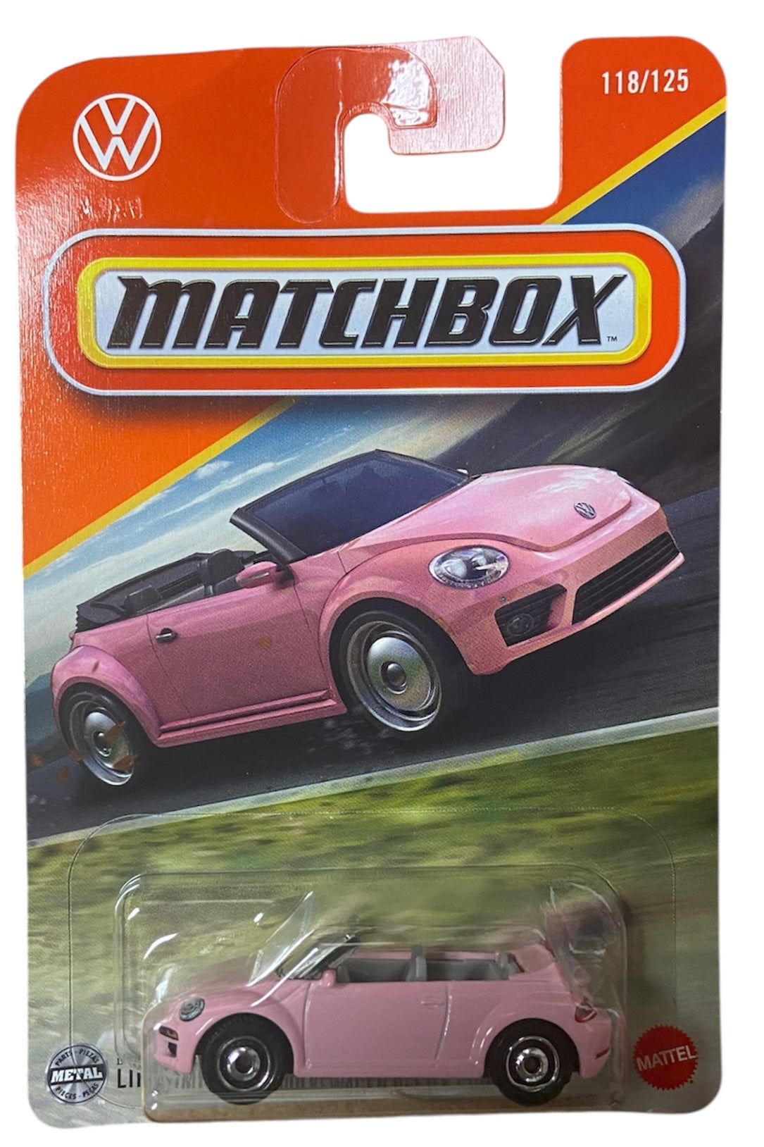 2025 Matchbox #118 2019 Volkswagen Beetle Convertible
