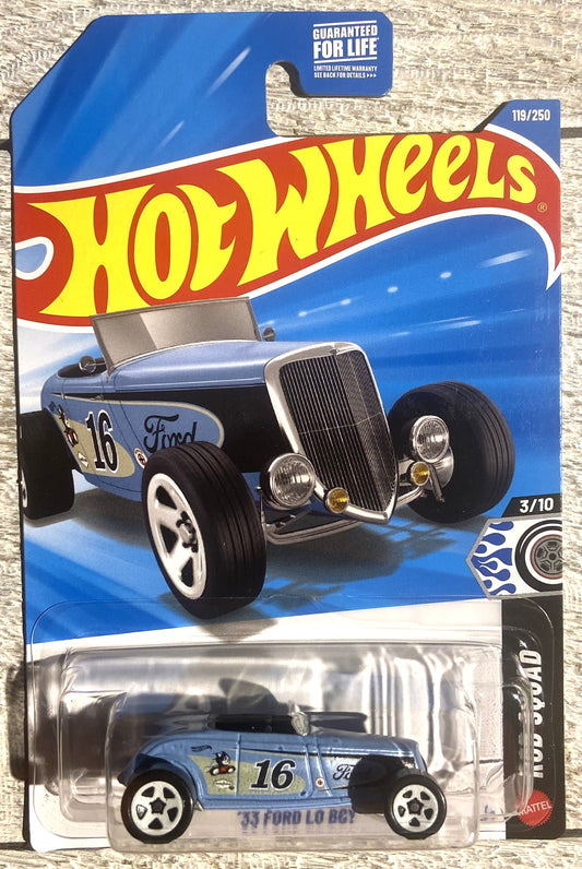 2026 Hot Wheels #119 33 Ford Lo Boy BLUE