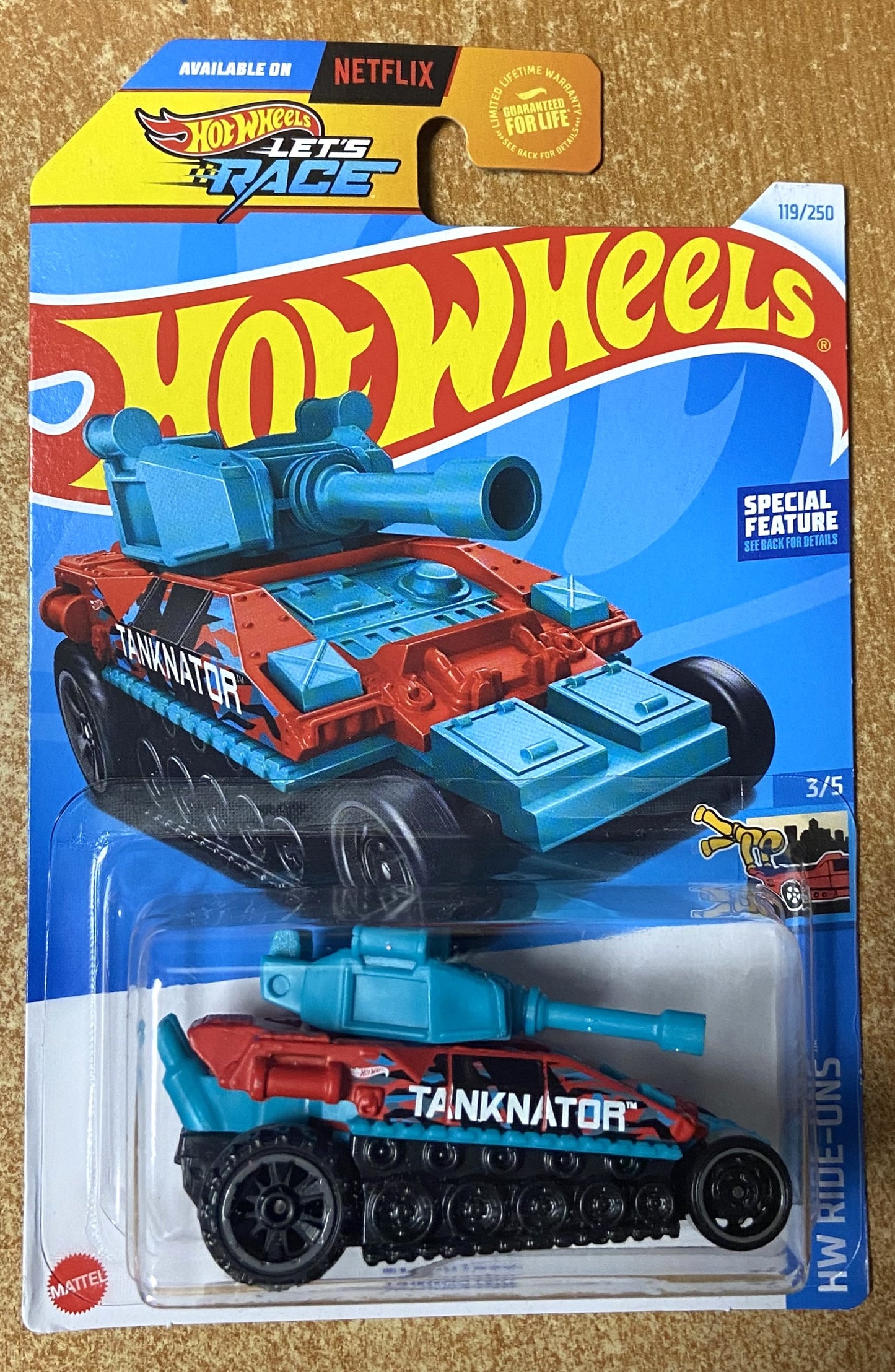 2024 Hot Wheels #119 Tanknator GREEN