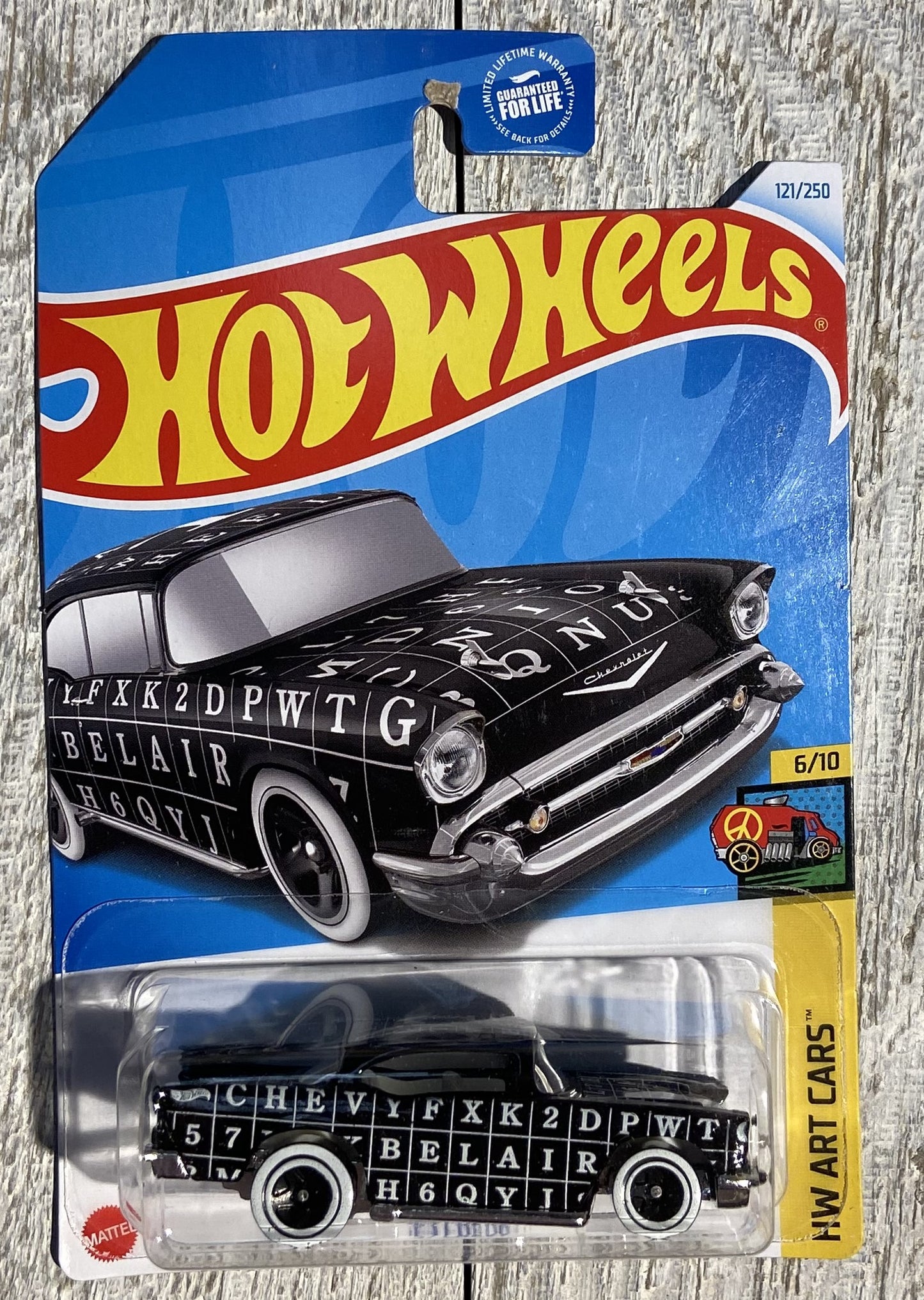 2024 Hot Wheels #121 57 Chevy BLACK