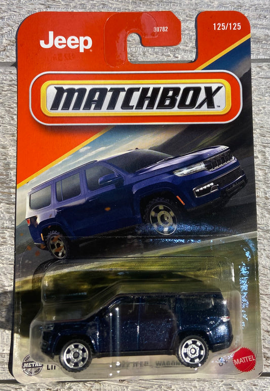 2025 Matchbox #125 2022 Jeep Wagoneer