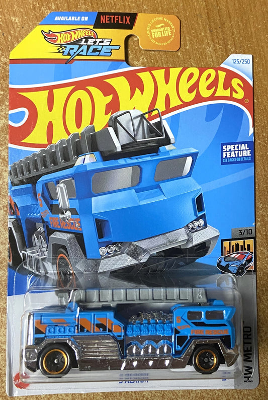 2024 Hot Wheels #125 5-Alarm BLUE