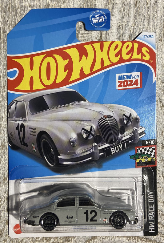 2024 Hot Wheels #127 Jaguar MK1 GRAY