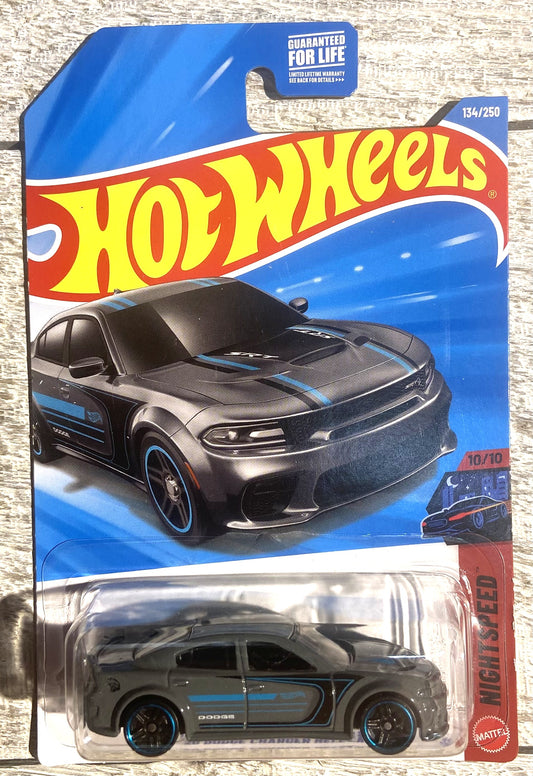 2026 Hot Wheels #134 20 Dodge Charger Hellcat GRAY