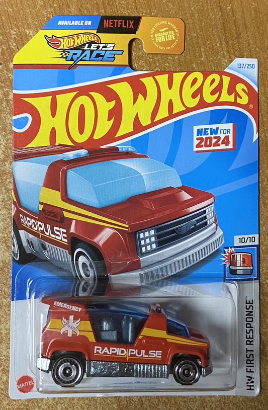 2024 Hot Wheels #137 Rapid Pulse RED