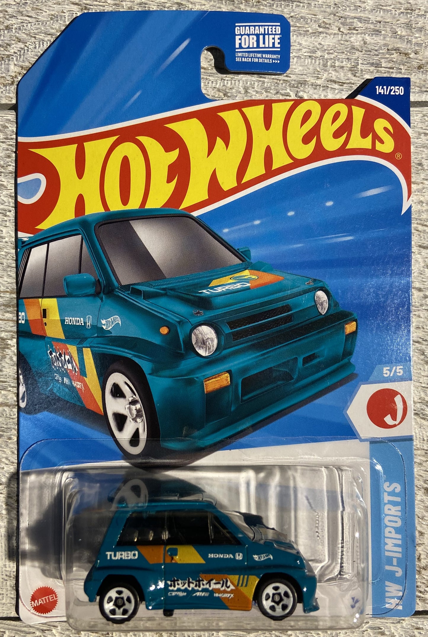 2025 Hot Wheels #141 85 Honda City Turbo II GREEN