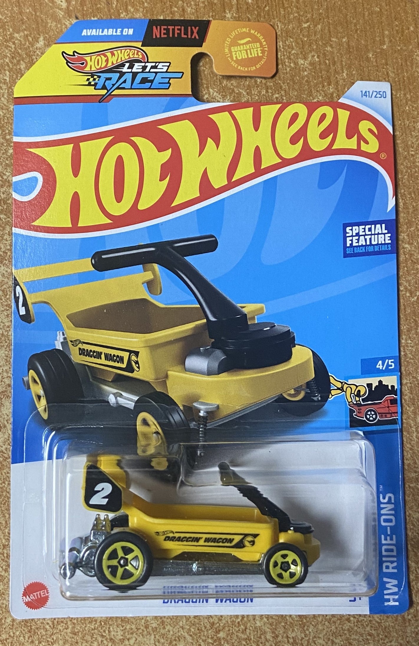 2024 Hot Wheels #141 Draggin Wagon TREASURE HUNT