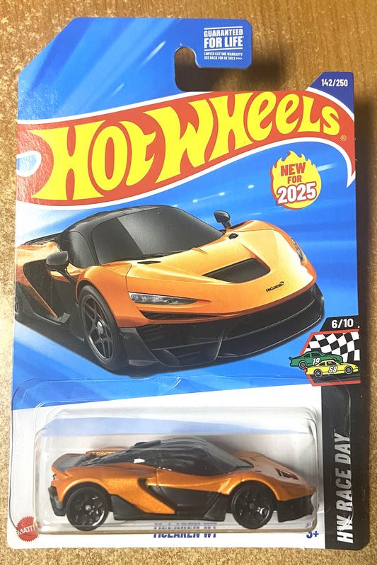 2025 Hot Wheels #142 McLaren W1 ORANGE