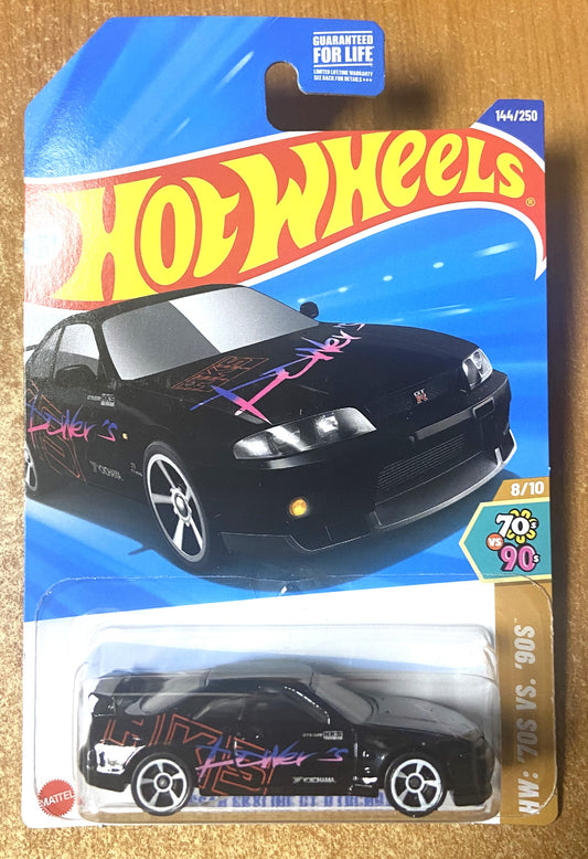2025 Hot Wheels #144 Nissan Skyline GT-R BLACK