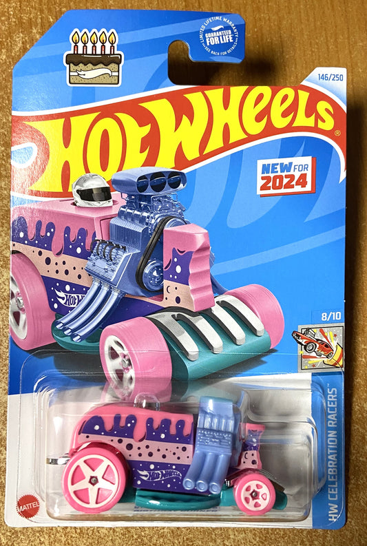 2024 Hot Wheels #146 Birthday Burner PINK