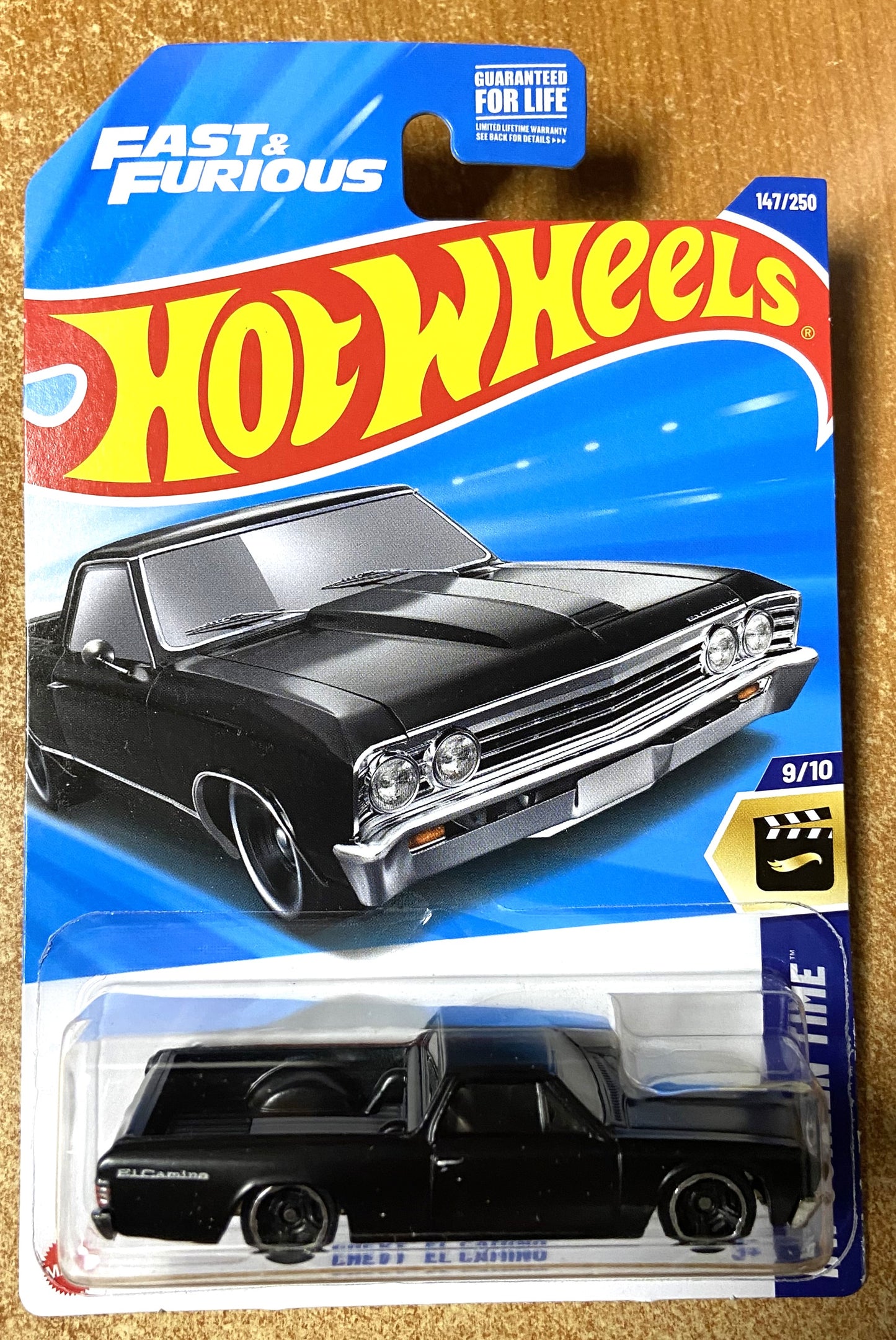 2025 Hot Wheels #147 Chevy El Camino BLACK