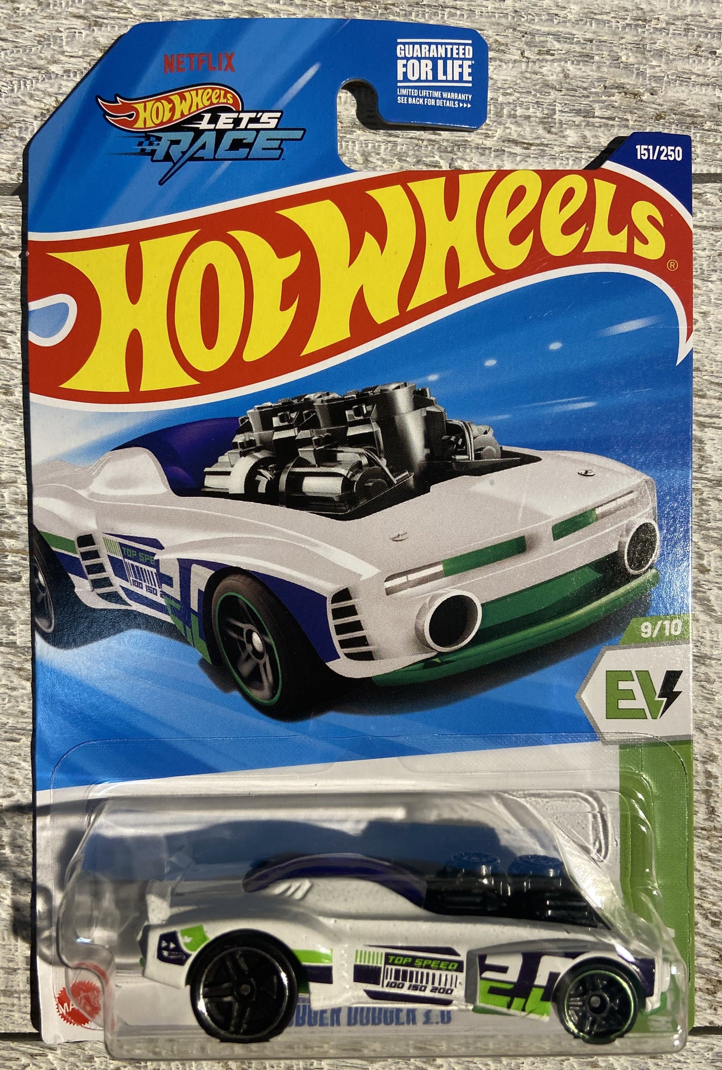 2025 Hot Wheels #151 Rodger Dodger 2.0 WHITE