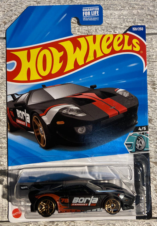 2025 Hot Wheels #159 Ford GT BLACK