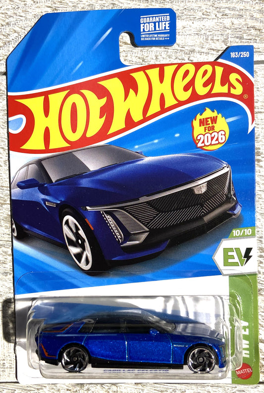 2026 Hot Wheels #163 Cadillac Celestiq BLUE