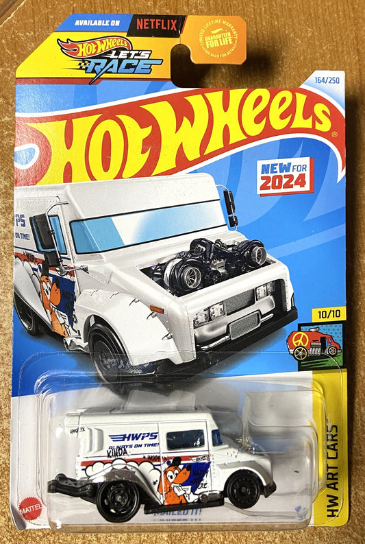 2024 Hot Wheels #164 Mailed It WHITE