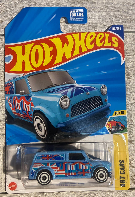2025 Hot Wheels #169 67 Austin Mini Van BLUE