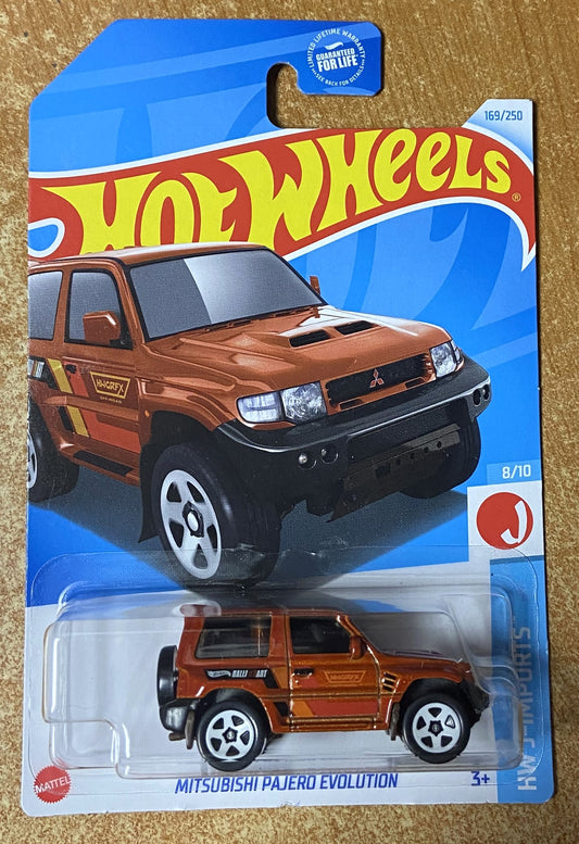 2024 Hot Wheels #169 Mitsubishi Pajero Evolution COPPER