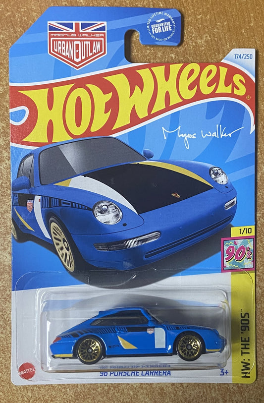 2024 Hot Wheels #174 96 Porsche Carrera BLUE