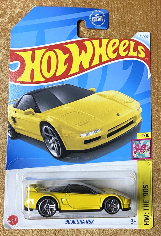 2024 Hot Wheels #175 90 Acura NSX YELLOW