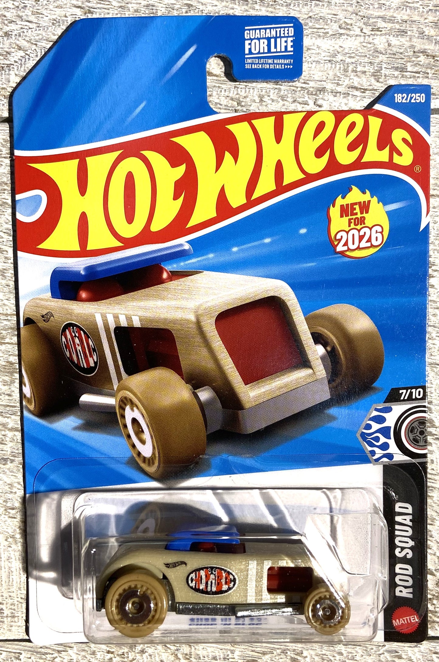 2026 Hot Wheels #182 Chop N Bloc TAN