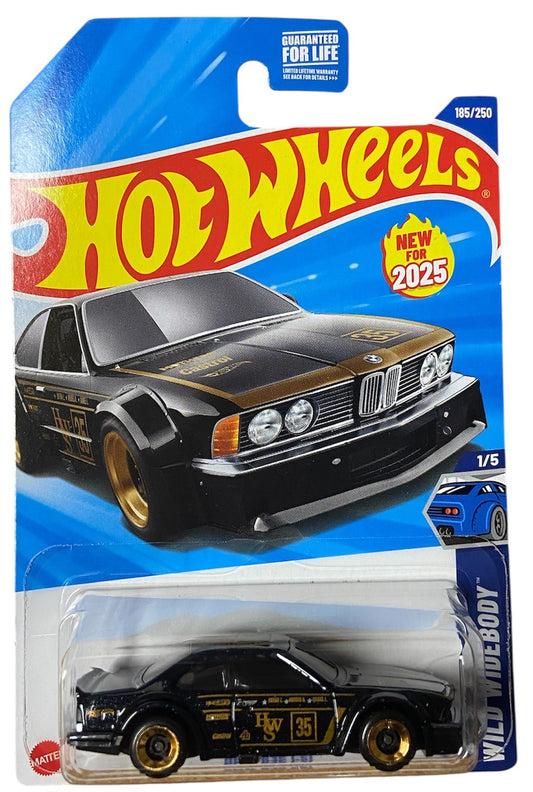 2025 Hot Wheels #185 BMW 635 CSI BLACK