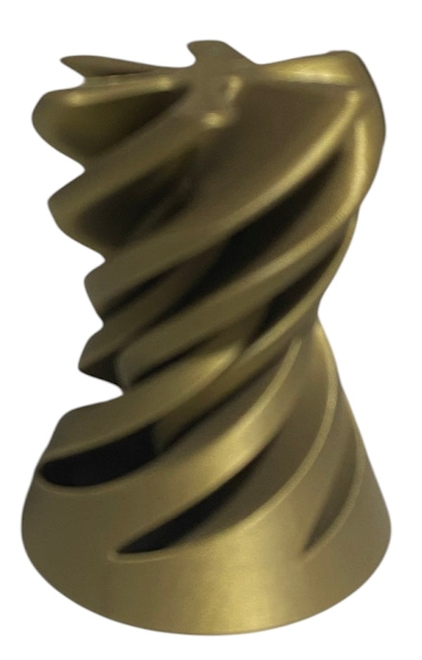Pass Through Fidget Cone - 2-1/2" x 2" - Bronze