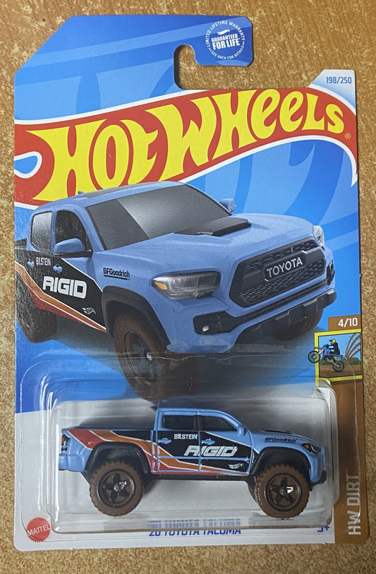 2024 Hot Wheels #198 20 Toyota Tacoma BLUE