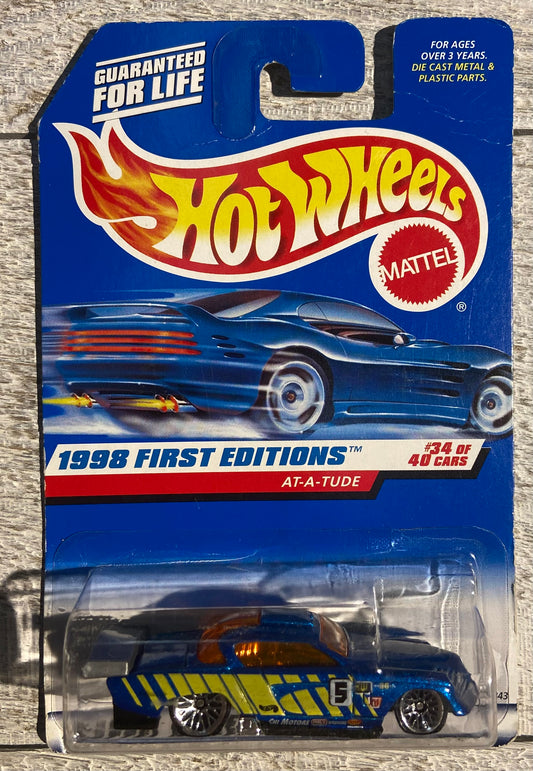 1998 Hot Wheels First Editions #34 At-A-Tude