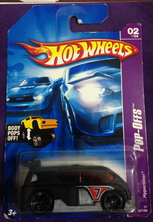 2007 Hot Wheels #38 Hyperliner BLACK