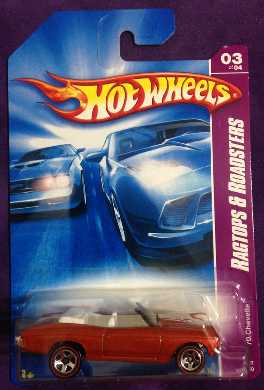 2007 Hot Wheels #83 70 Chevelle COPPER