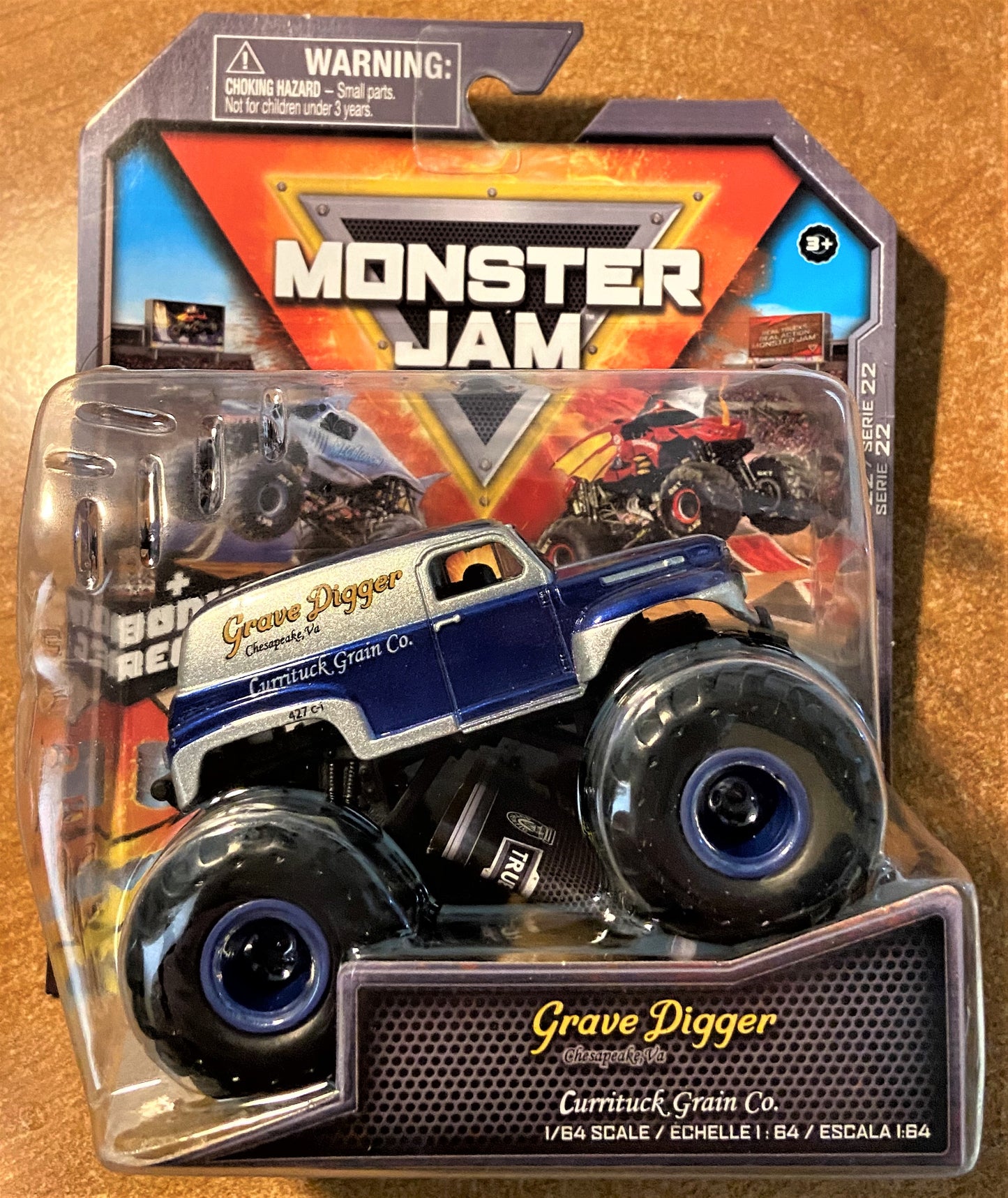 Spinmaster Monster Jam Series 22 #20130627 Grave Digger