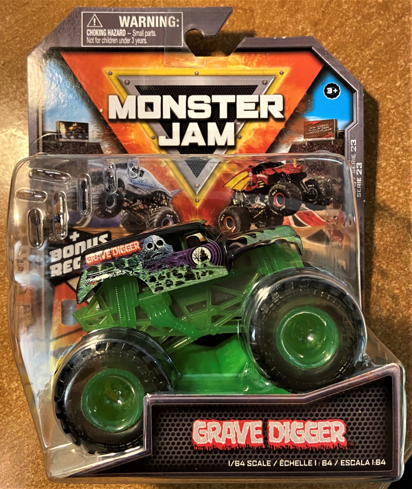 Spinmaster Monster Jam Series 23 #20133739 Grave Digger