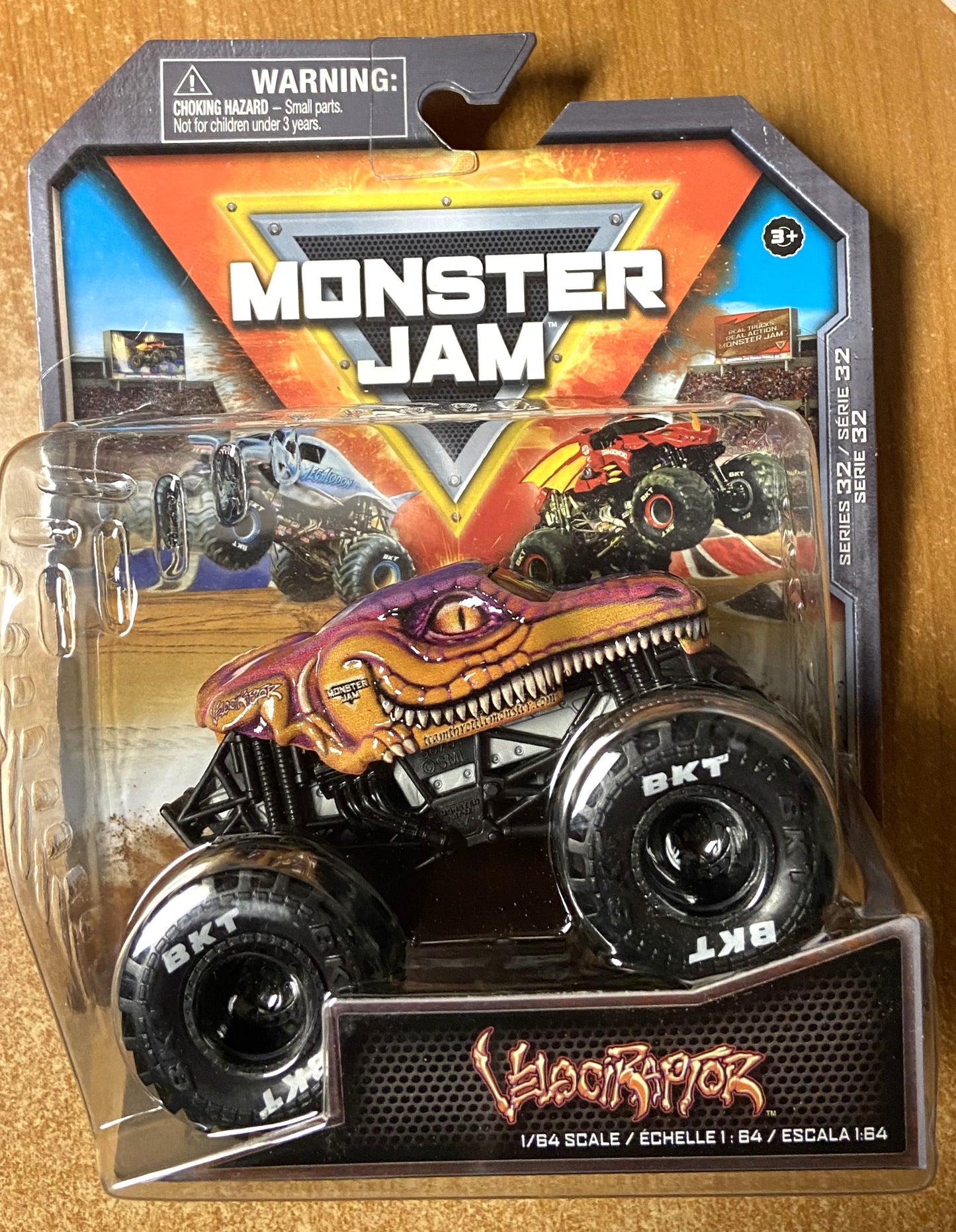 Spinmaster Monster Jam Series 32 #20143055 Velociraptor