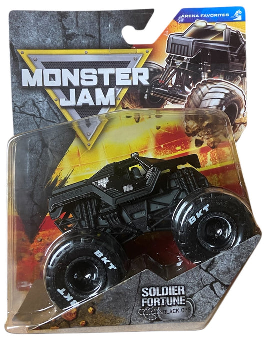 Spinmaster Monster Jam Series 42 #20150198 Soldier of Foutune Black Opps