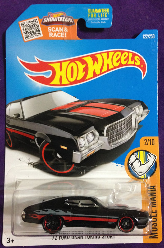2016 Hot Wheels #122 72 Ford Gran Torino Sport