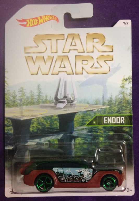 2016 Hot Wheels Star Wars Planets #7 Endor / Hot Wheels Pursuit