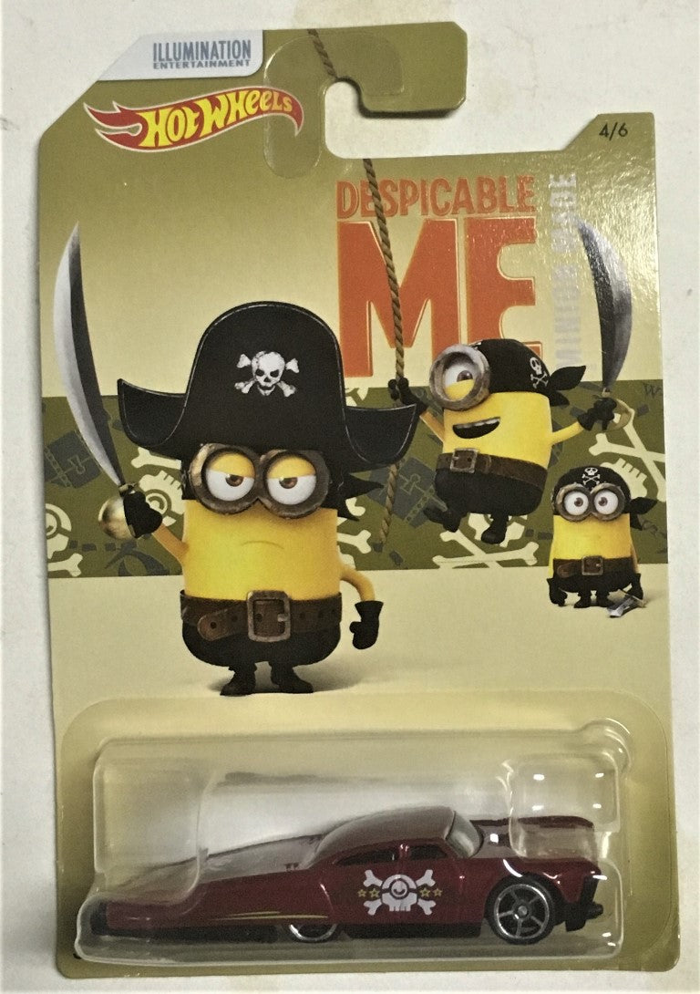 2017 Hot Wheels Despicable Me #4 Slikt Back