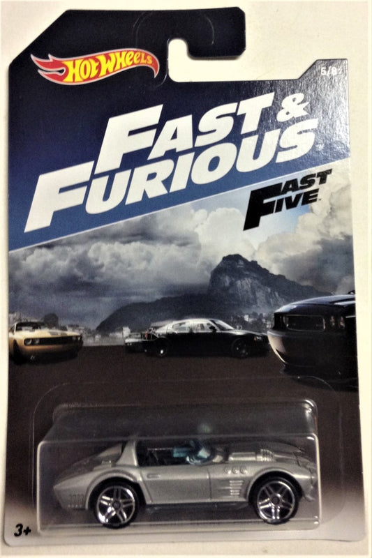 2017 Hot Wheels Fast & Furious #5 Corvette Grand Sport Roadster